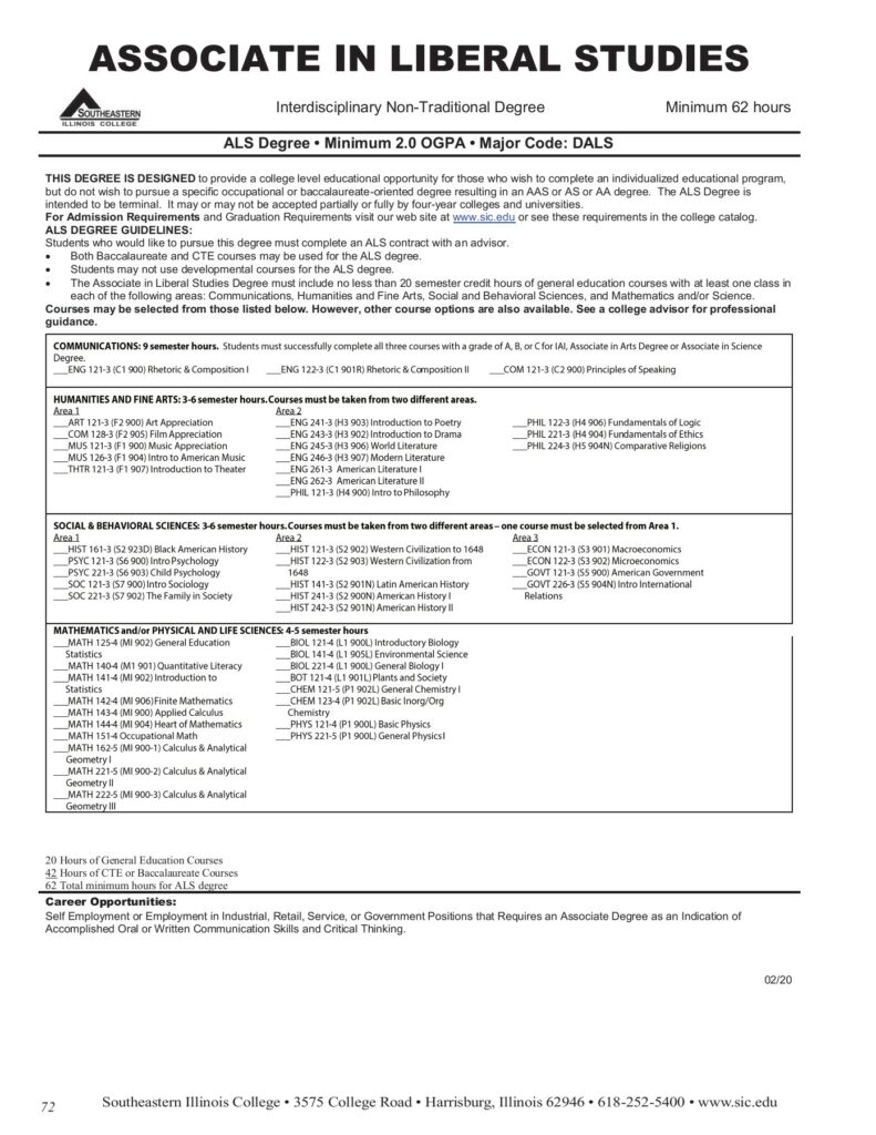 73 Southeastern Illinois College