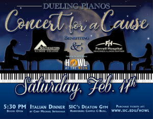 Concert for a Cause with Howl at the Moon Dueling Pianos