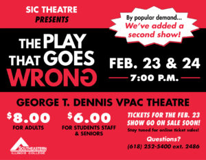 The Play That Goes Wrong - 2 nights!