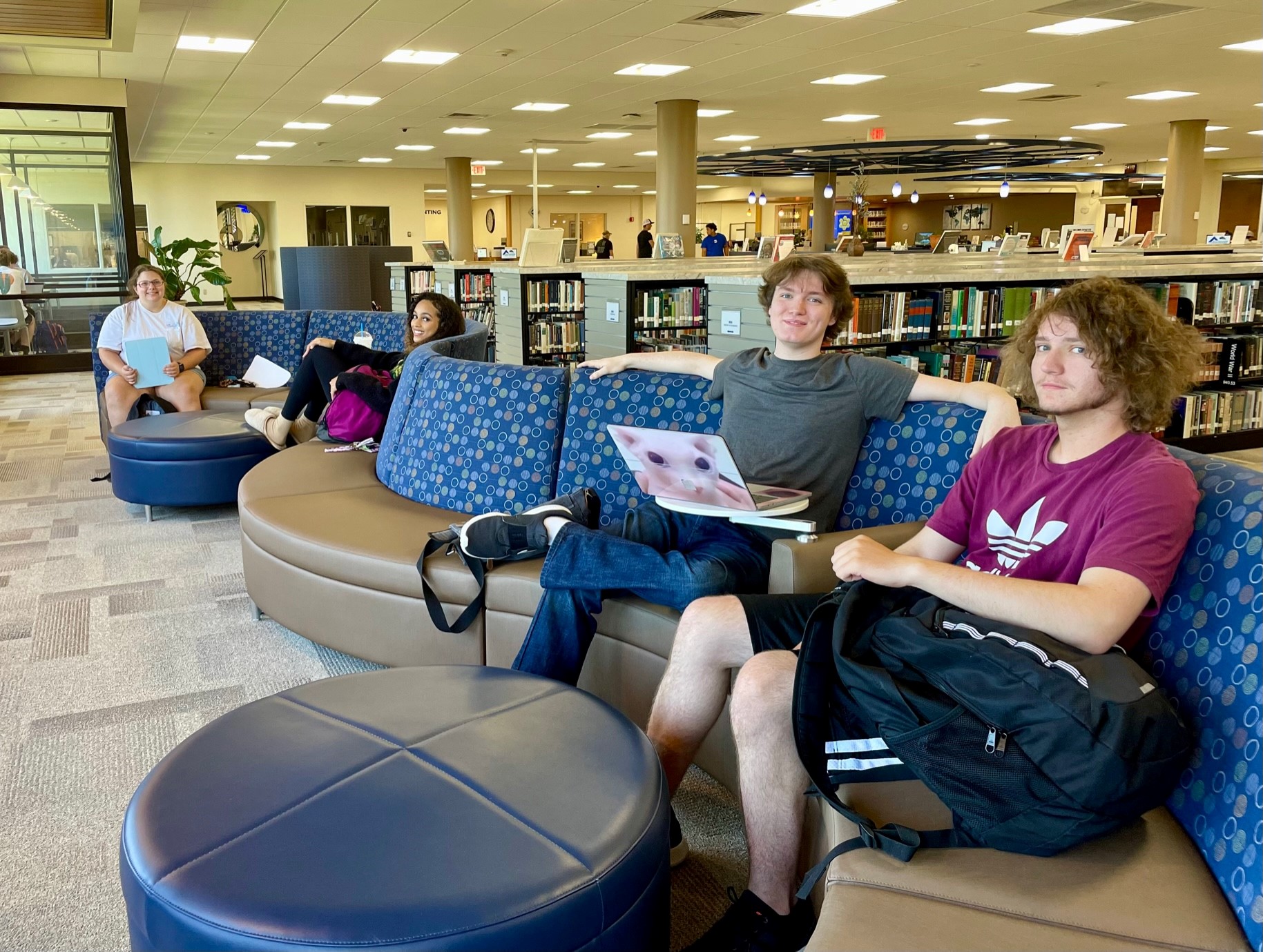 Students In Learning Commons