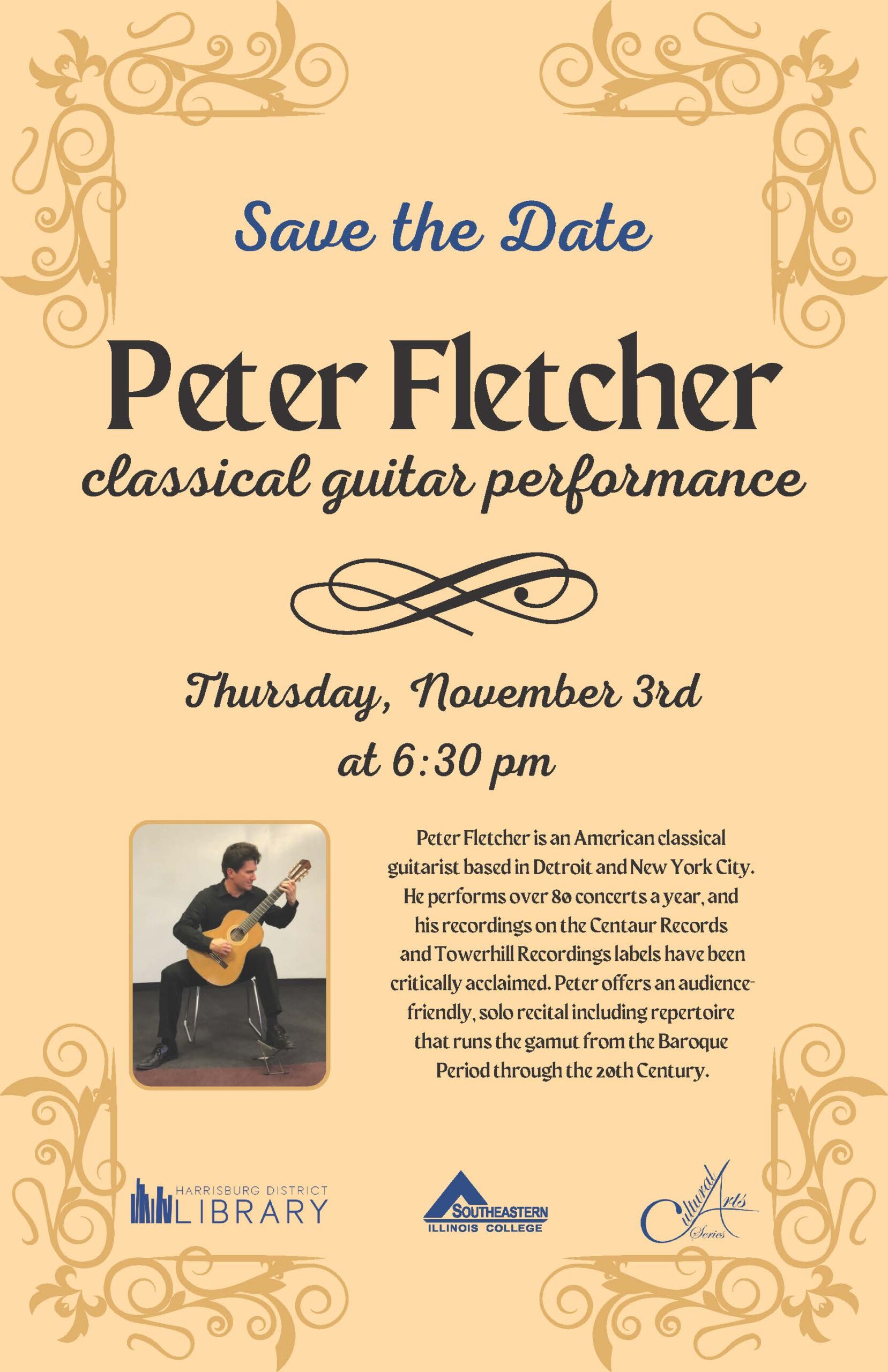 Peter Fletcher - Classical Guitar Performance