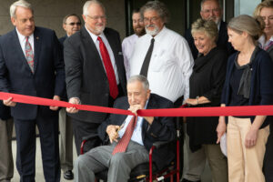 Col William C Hise Cuts Ribbon On Ella Elizabeth Hise Museum Of Regional Art