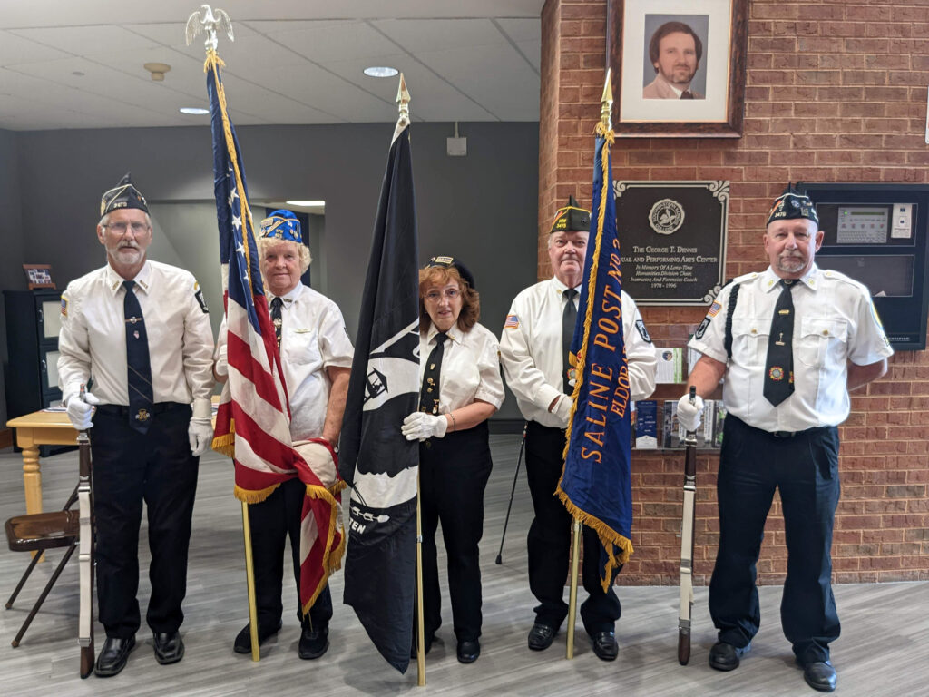 Color Guard from Eldorado VFW Post 3479