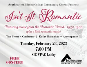 Community Chorus presents Isnt It Romantic