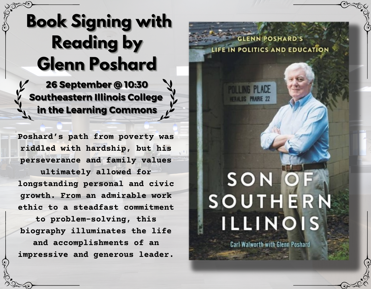 Poshard book signing