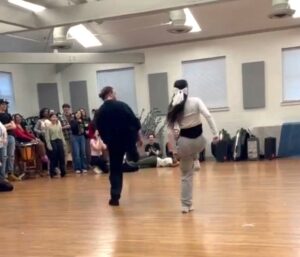 Kimball Works With Hip-Hop Student
