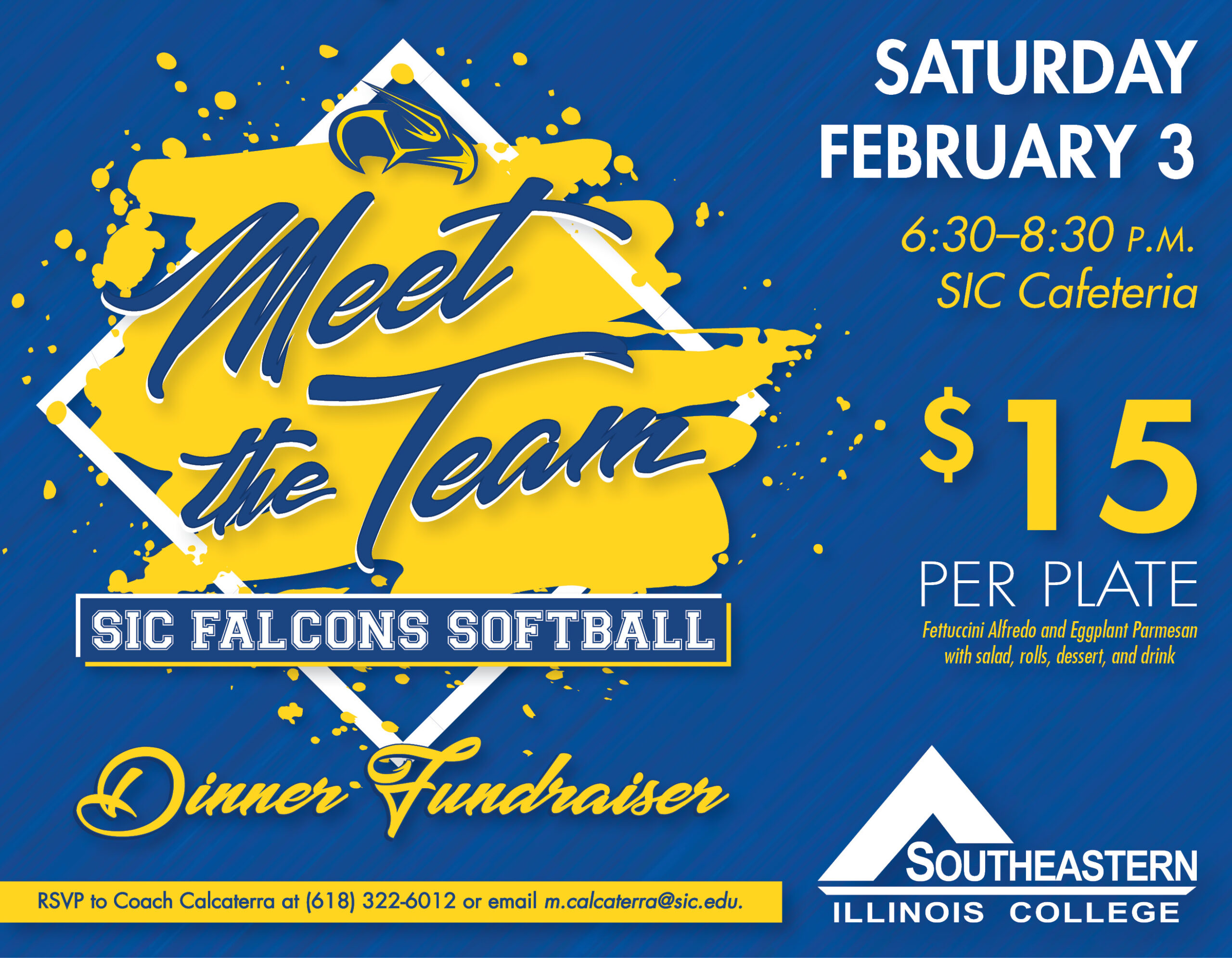 Meet the Team Fundraiser for SIC Falcons Softball