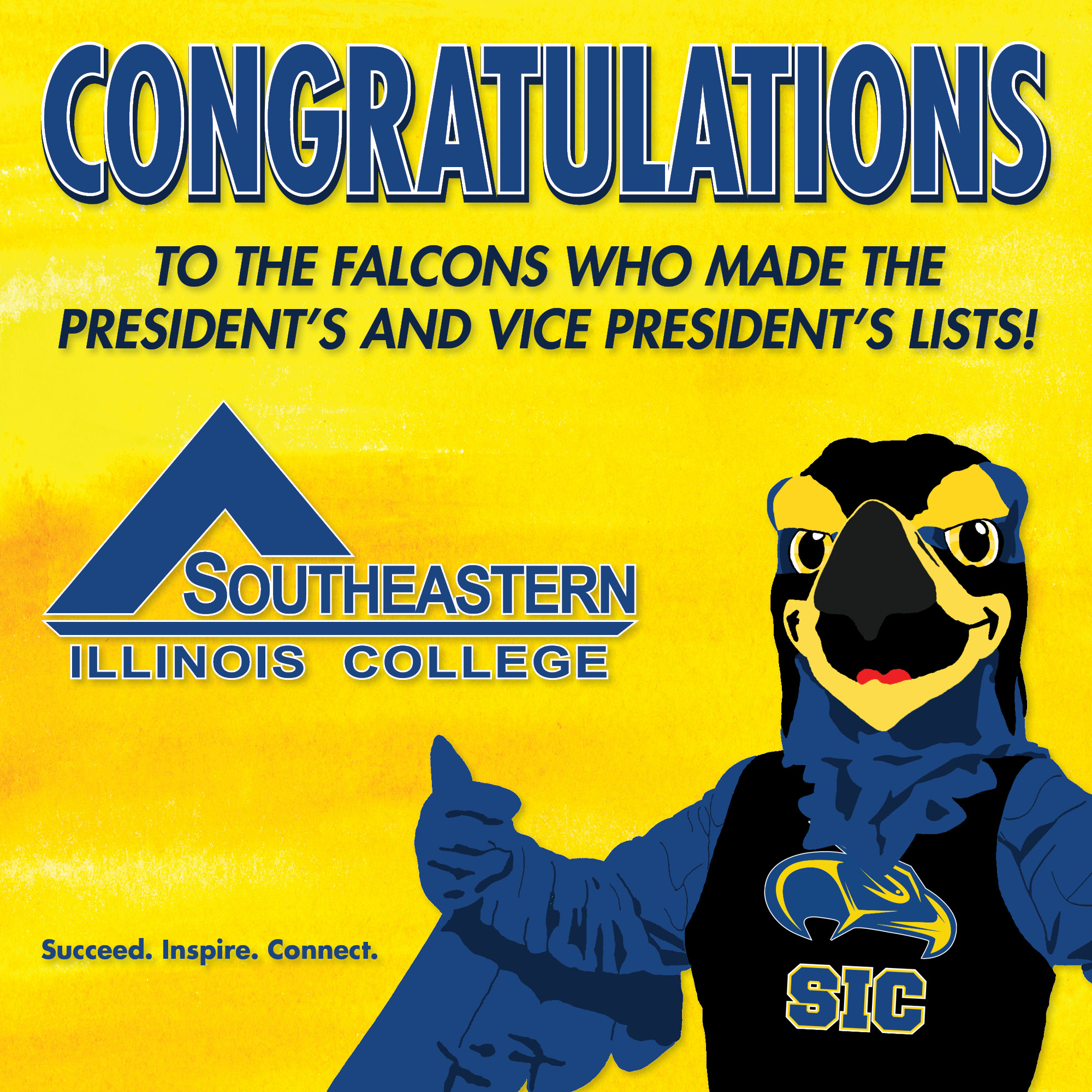 Congratulations President's and Vice President's Lists!