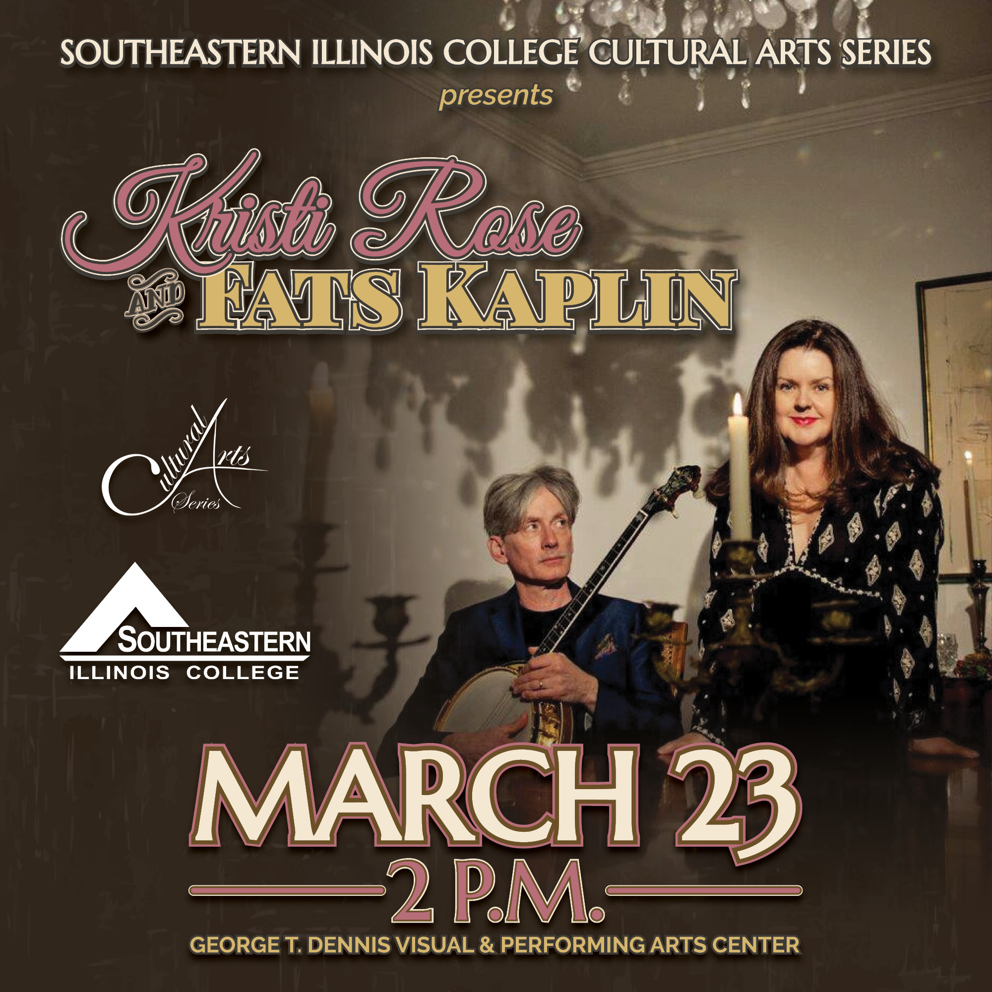 Kristi Rose and Fats Kaplin in concert at SIC on March 23, 2025.