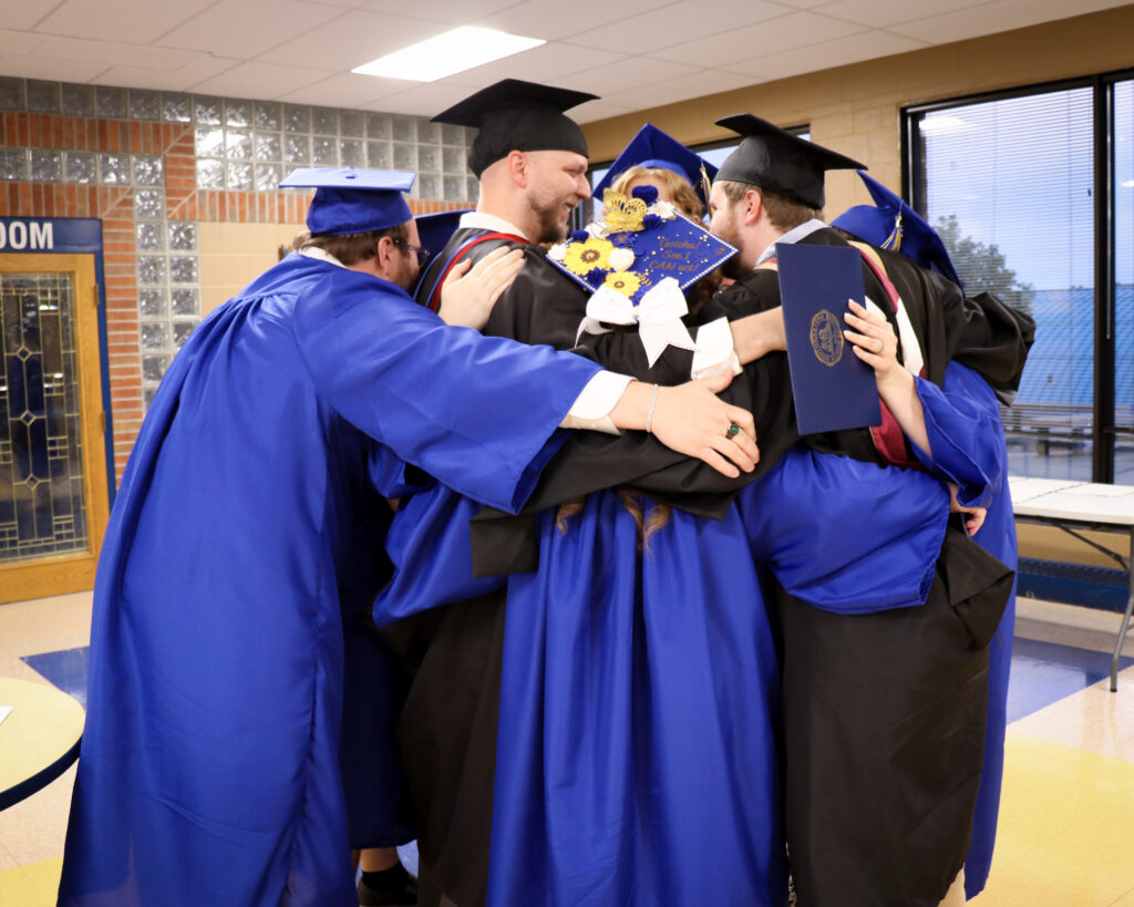 Performing Arts Group Hug