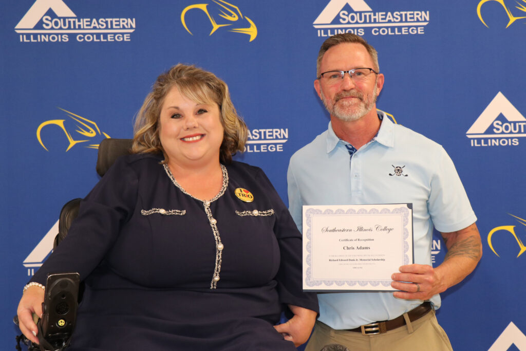 Richard Dunk Memorial Scholarship Chris Adams