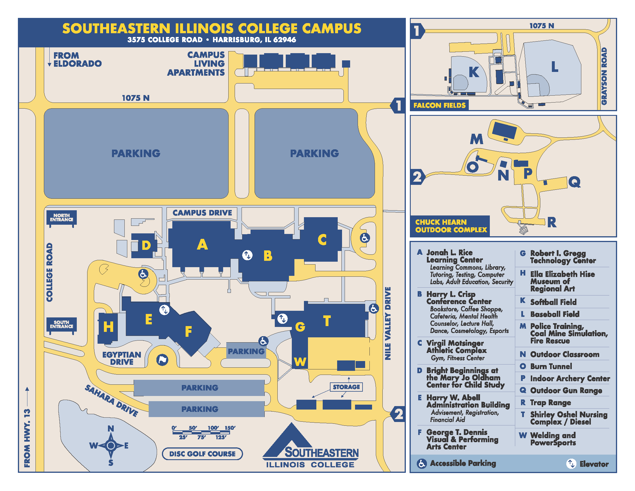 SIC Campus Map 2025 Color PRINT