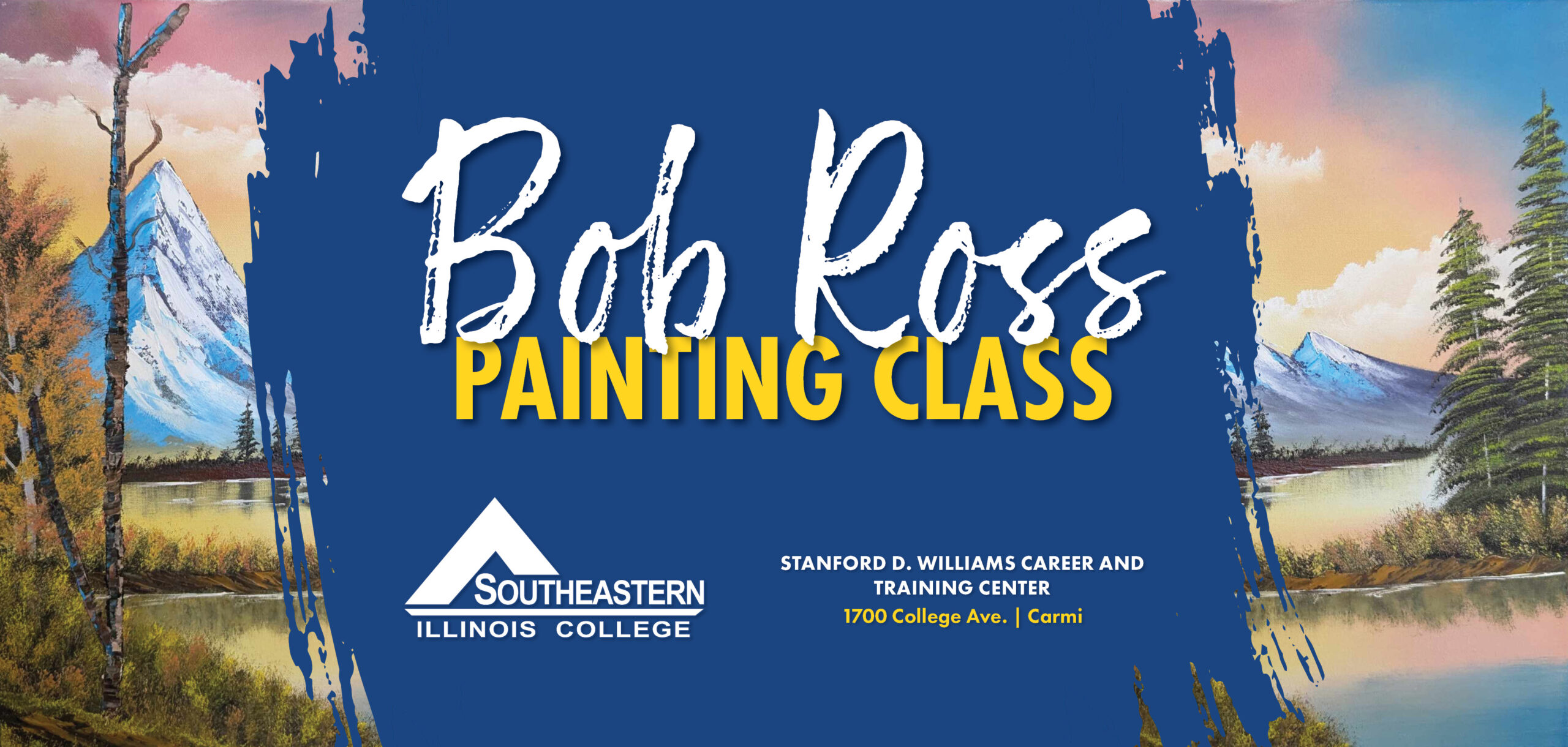 Bob Ross Painting Class