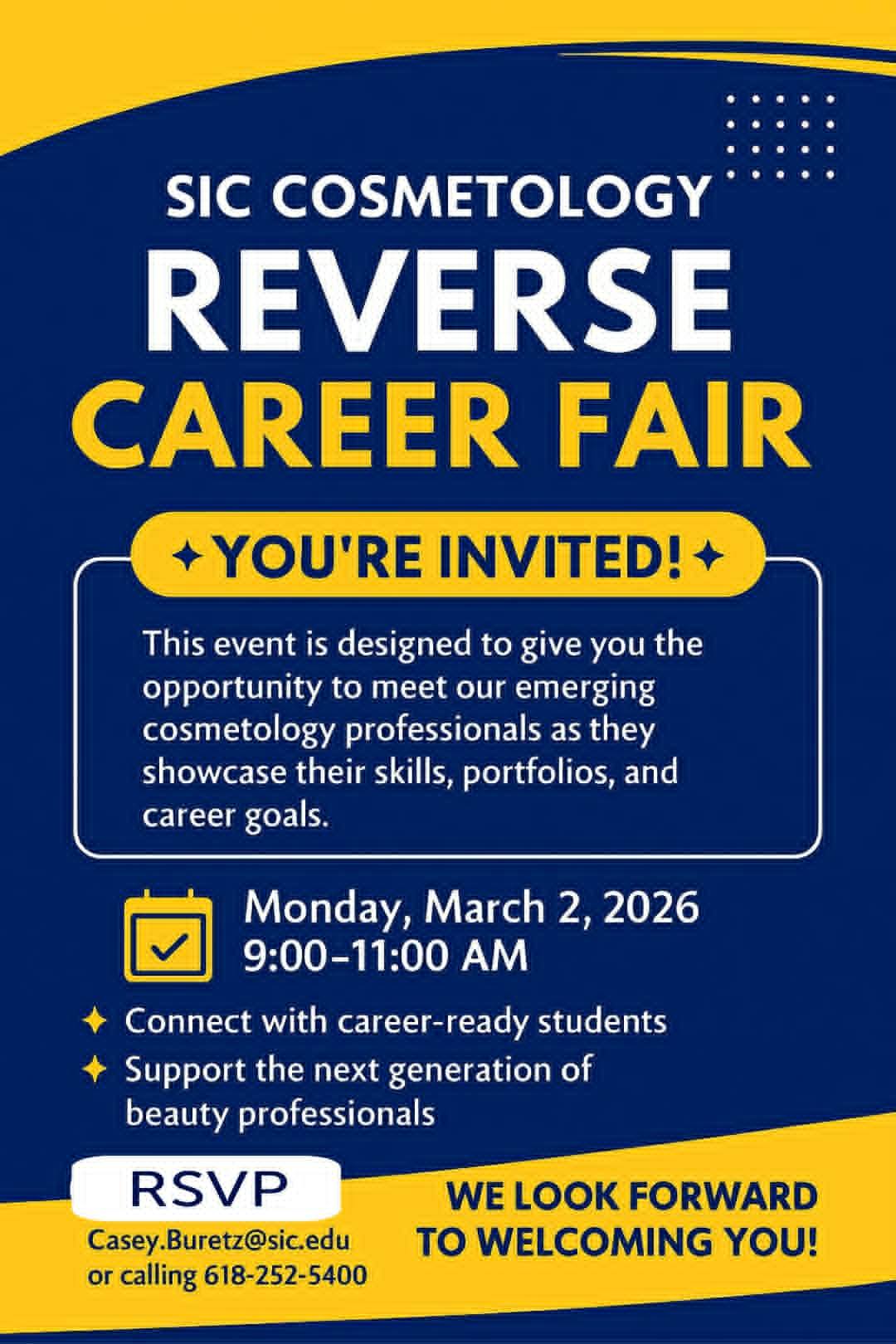 Reverse Career Fair Cosmetology