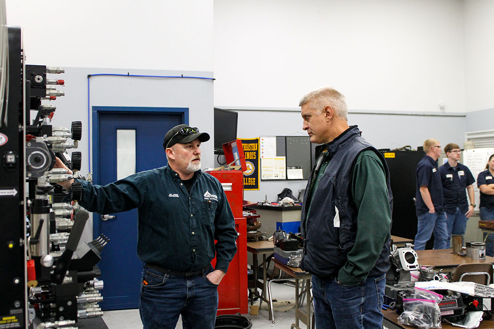 Jones Speaks With SIU Prof